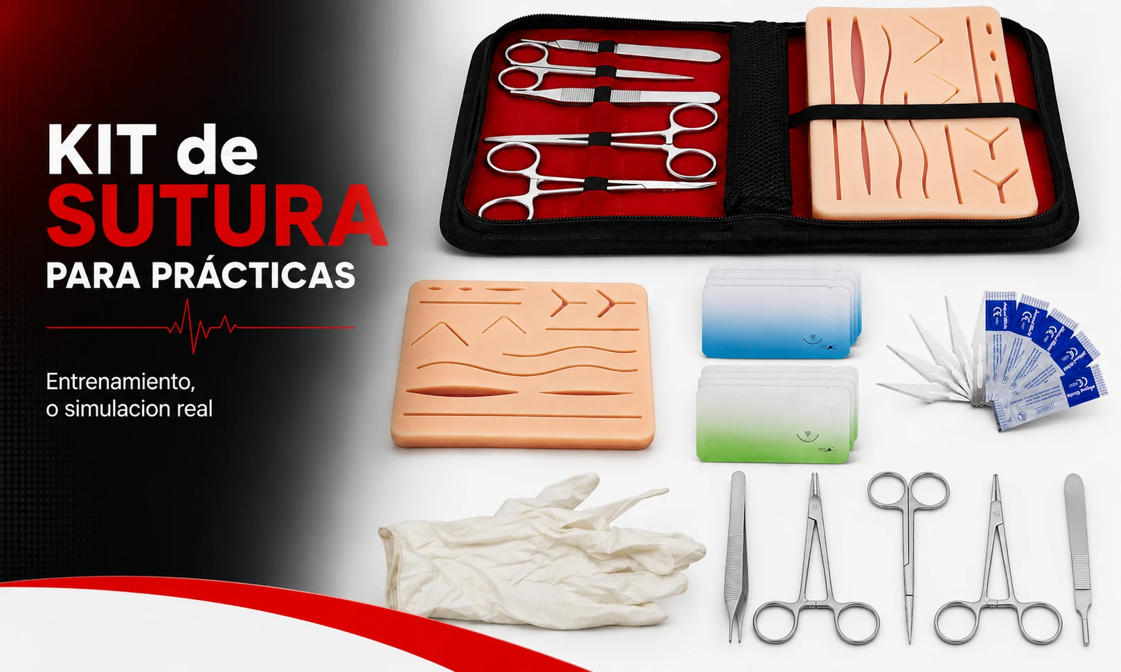 Materiales de sutura: guía completa para estudiantes